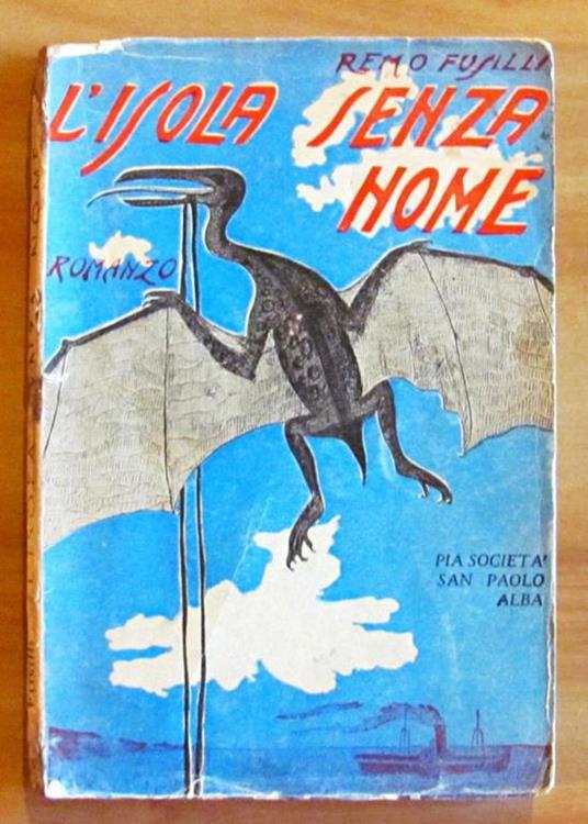 L' ISOLA SENZA NOME - Illustrato da MUSSINO - Remo Fusilli - copertina