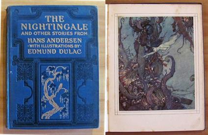 The Nightingale And Other Stories, I Edizione 1910 Ca. Ill. Dulac - copertina
