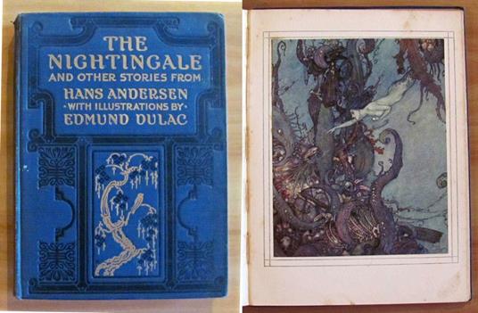 The Nightingale And Other Stories, I Edizione 1910 Ca. Ill. Dulac - copertina