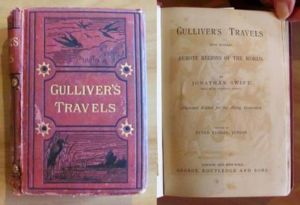 Gulliver'S Travels Into Several Remote Regions Of The World, Fine '800 - Jonathan Swift - copertina