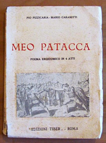 Meo Patacca - Poema Eroicomico In 4 Atti - copertina