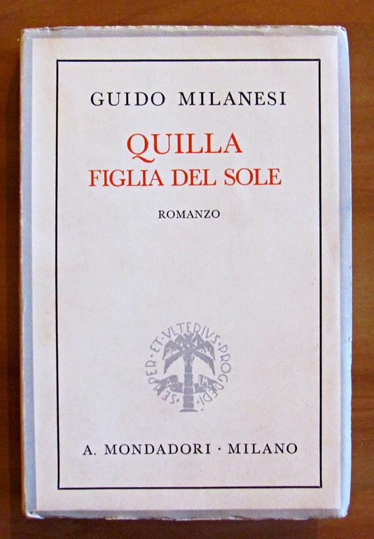 Quilla Figlia Del Sole - Guido Milanesi - copertina