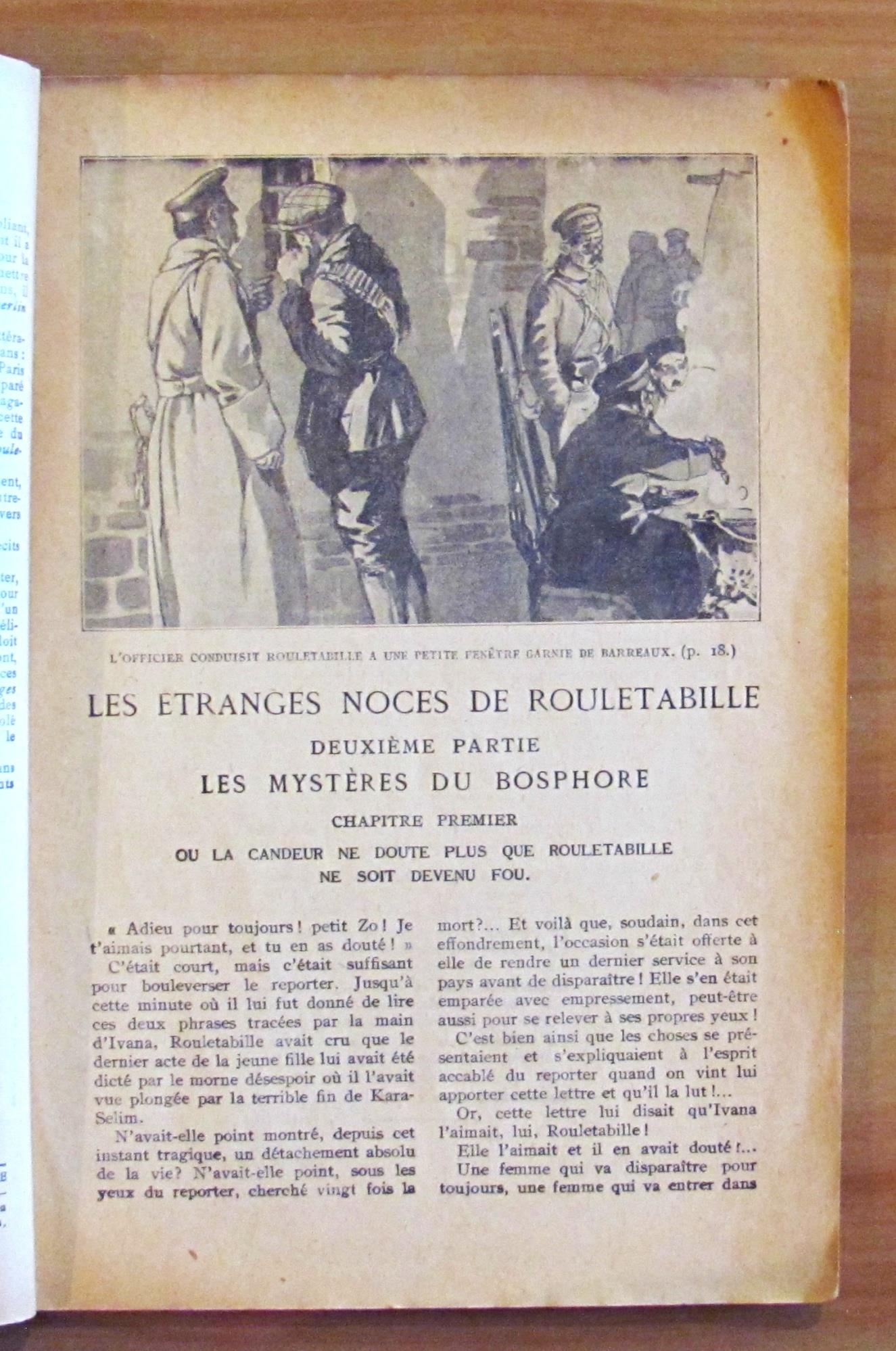Les Etranges Noces De Rouletabille - 2Éme Partie - Aventures Extraordinaires De Joseph Rouletabille