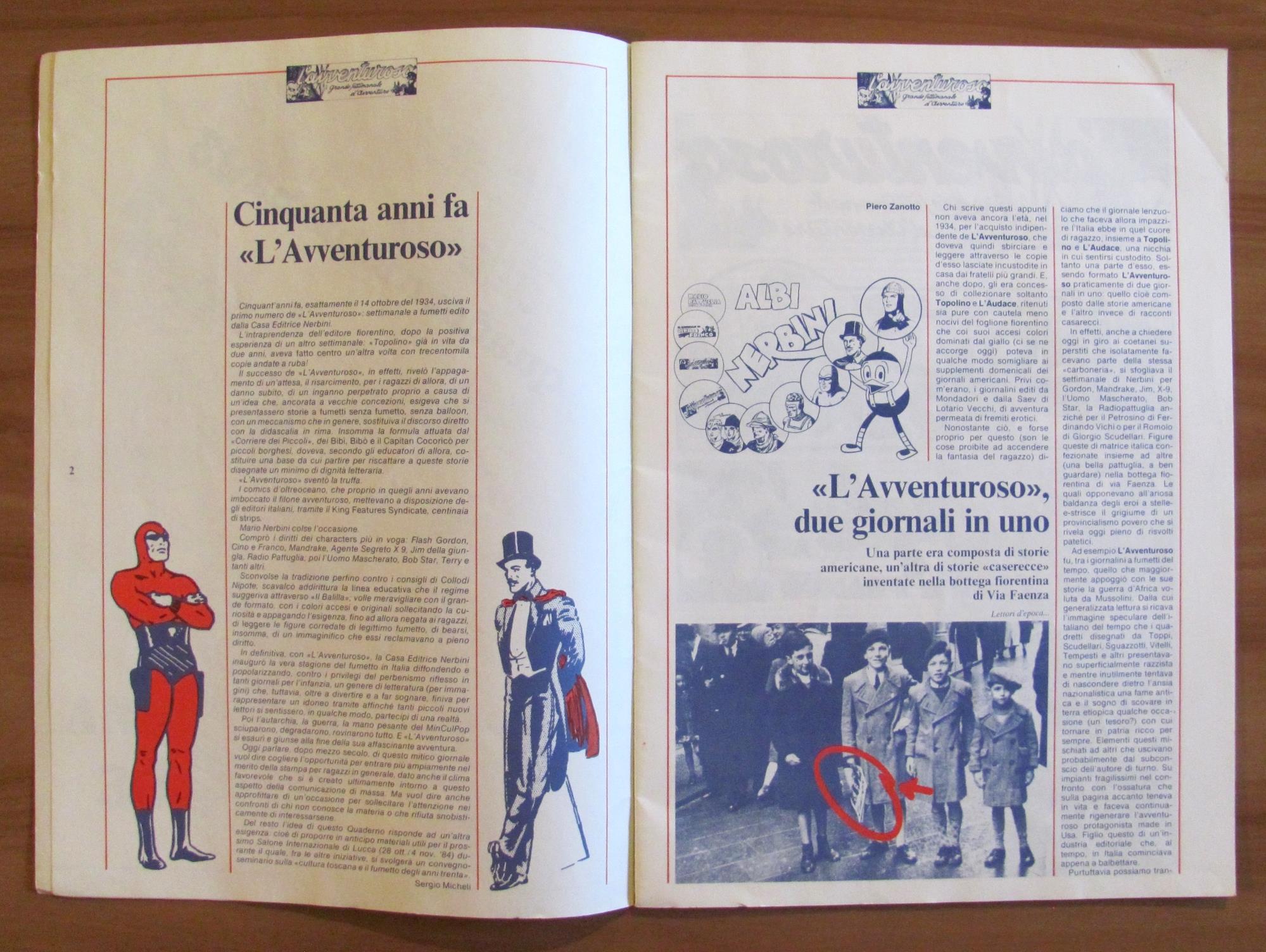 Quadernicinema 13 - Materiali Per Il 50° Anniversario Dell'Avventuroso, 1984