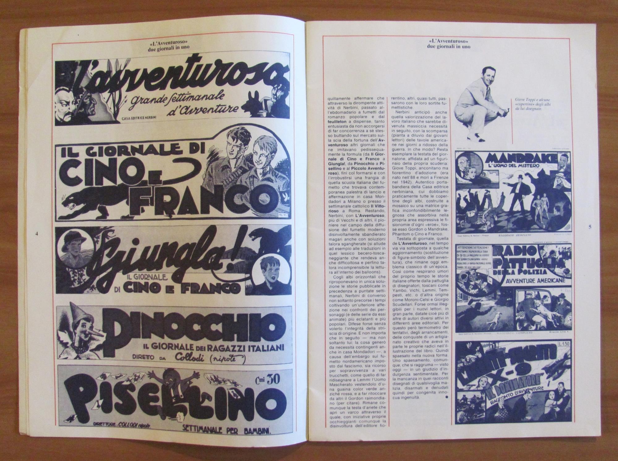 Quadernicinema 13 - Materiali Per Il 50° Anniversario Dell'Avventuroso, 1984