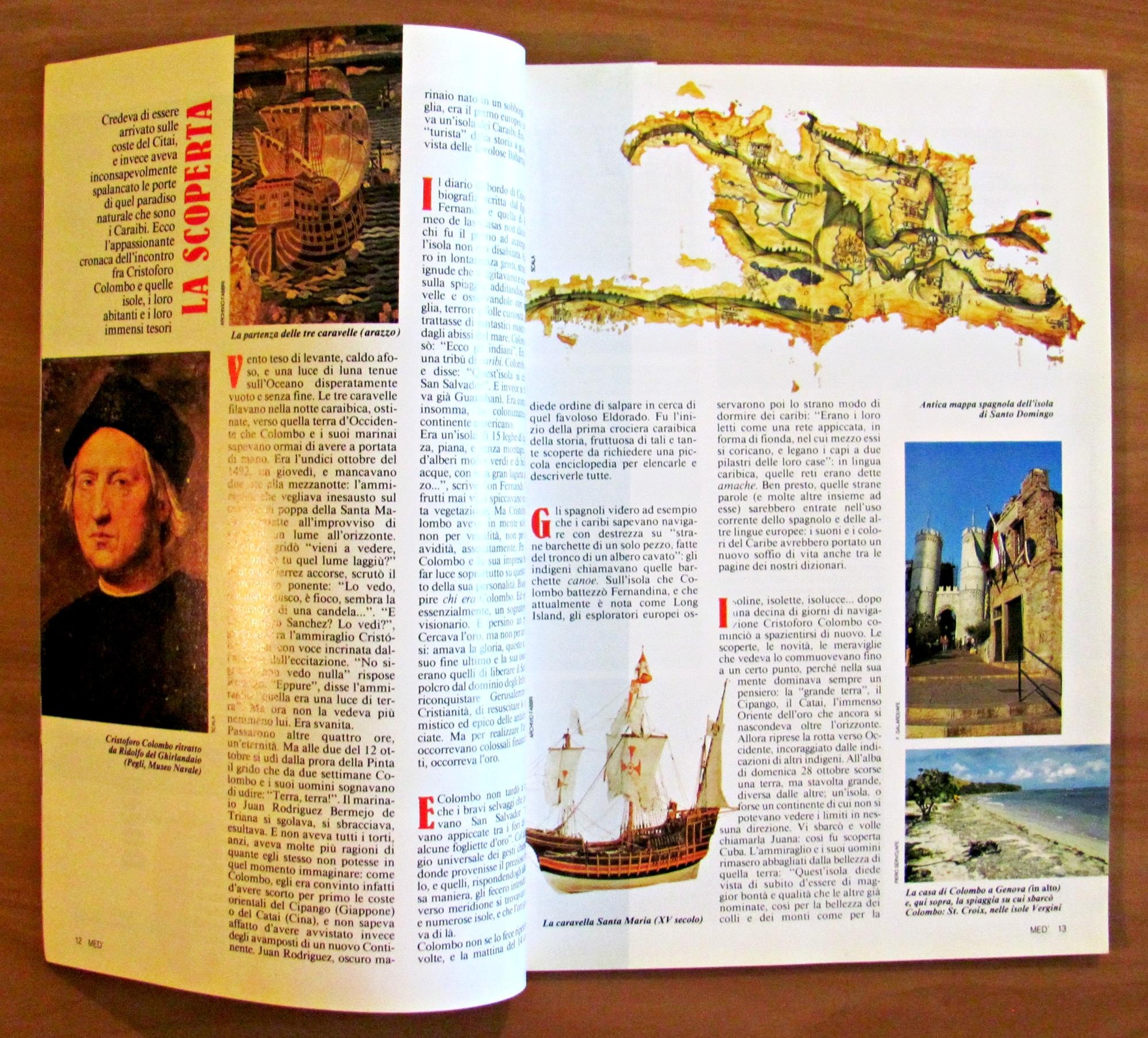 Med - Rivista Trimestrale Di Cultura E Turismo - Marzo '90 - Anno Iii N.9
