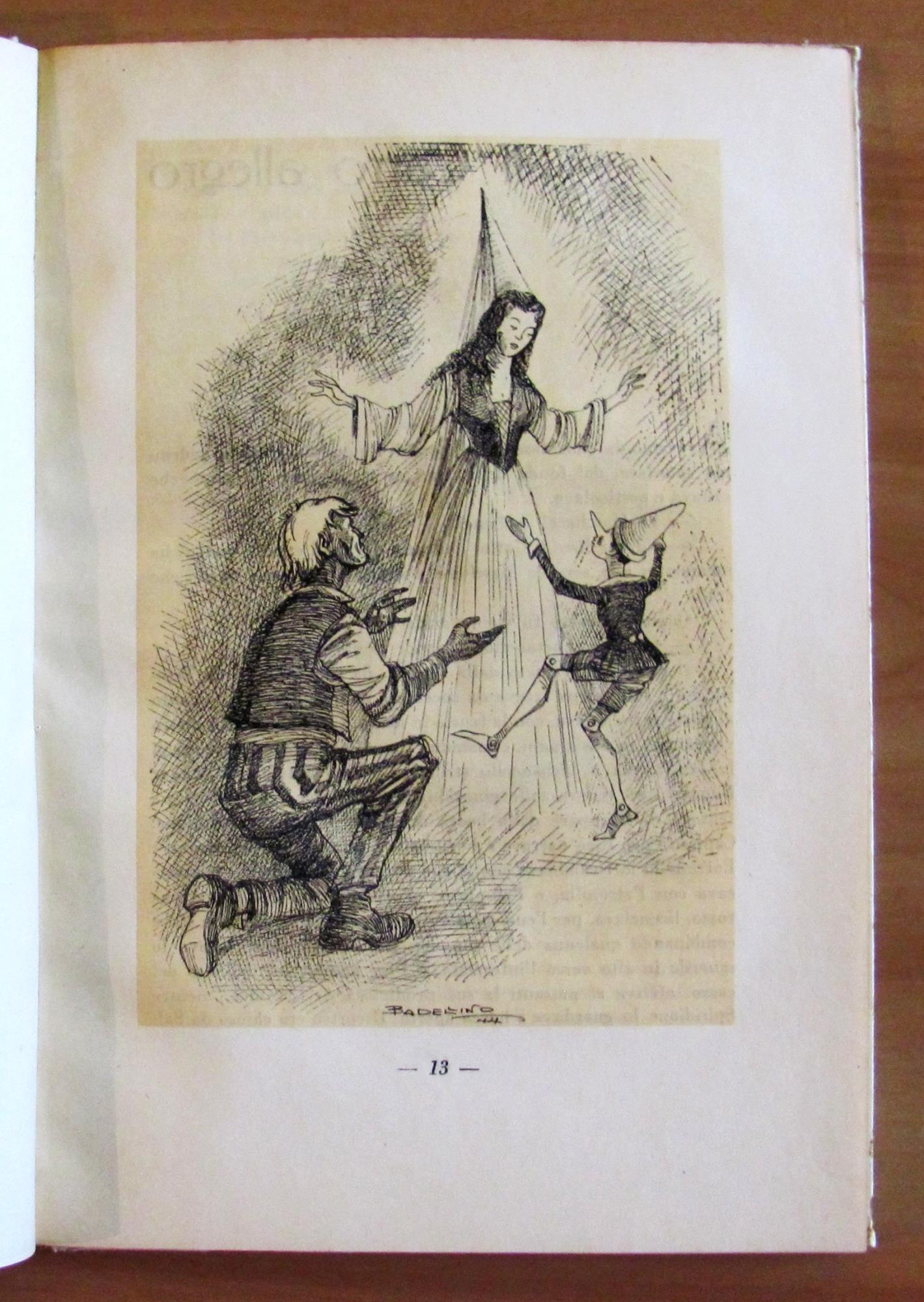 L' Itinerario Magico Da Pinocchio E Robinson, I Ed. 1944 Ill. Badellino