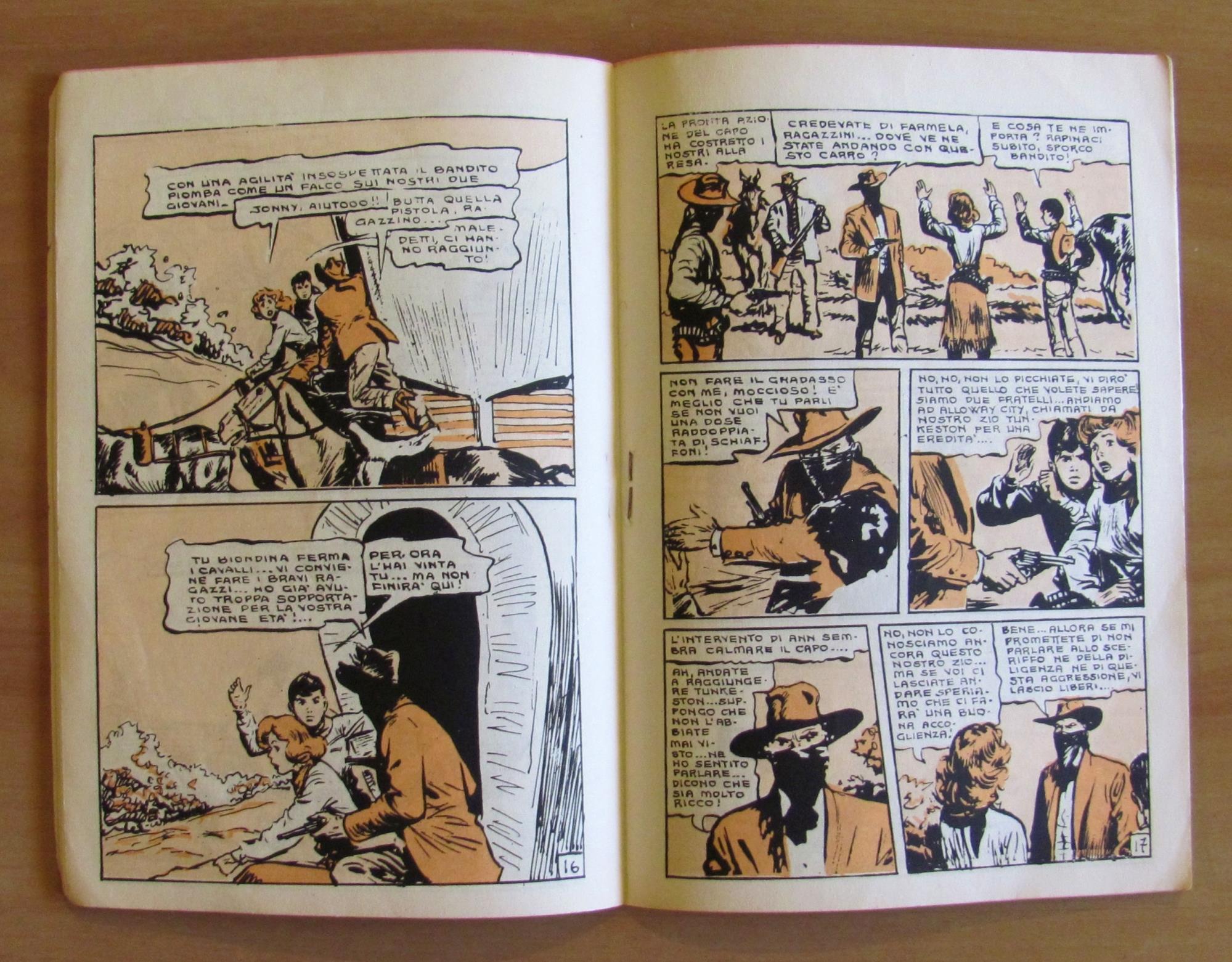 Buffalo Bill - Albi Dell'Impavido N.9 - Serie D'Oro, 1958 Ill. Buzzelli