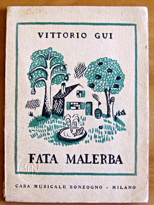LA FATA MALERBA - Fiaba in tre atti - Vittorio Guida - copertina