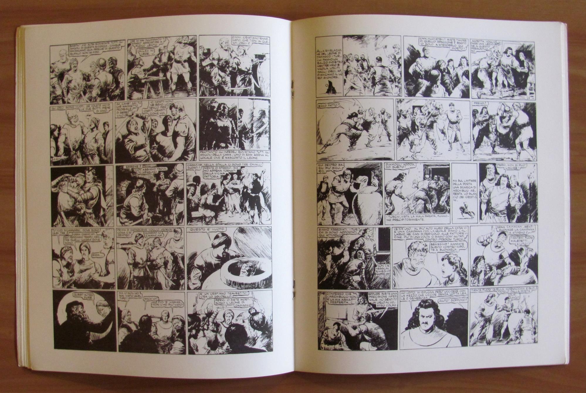 SALGARI - IL LEONE DI DAMASCO - 1973 ill. PAPARELLA