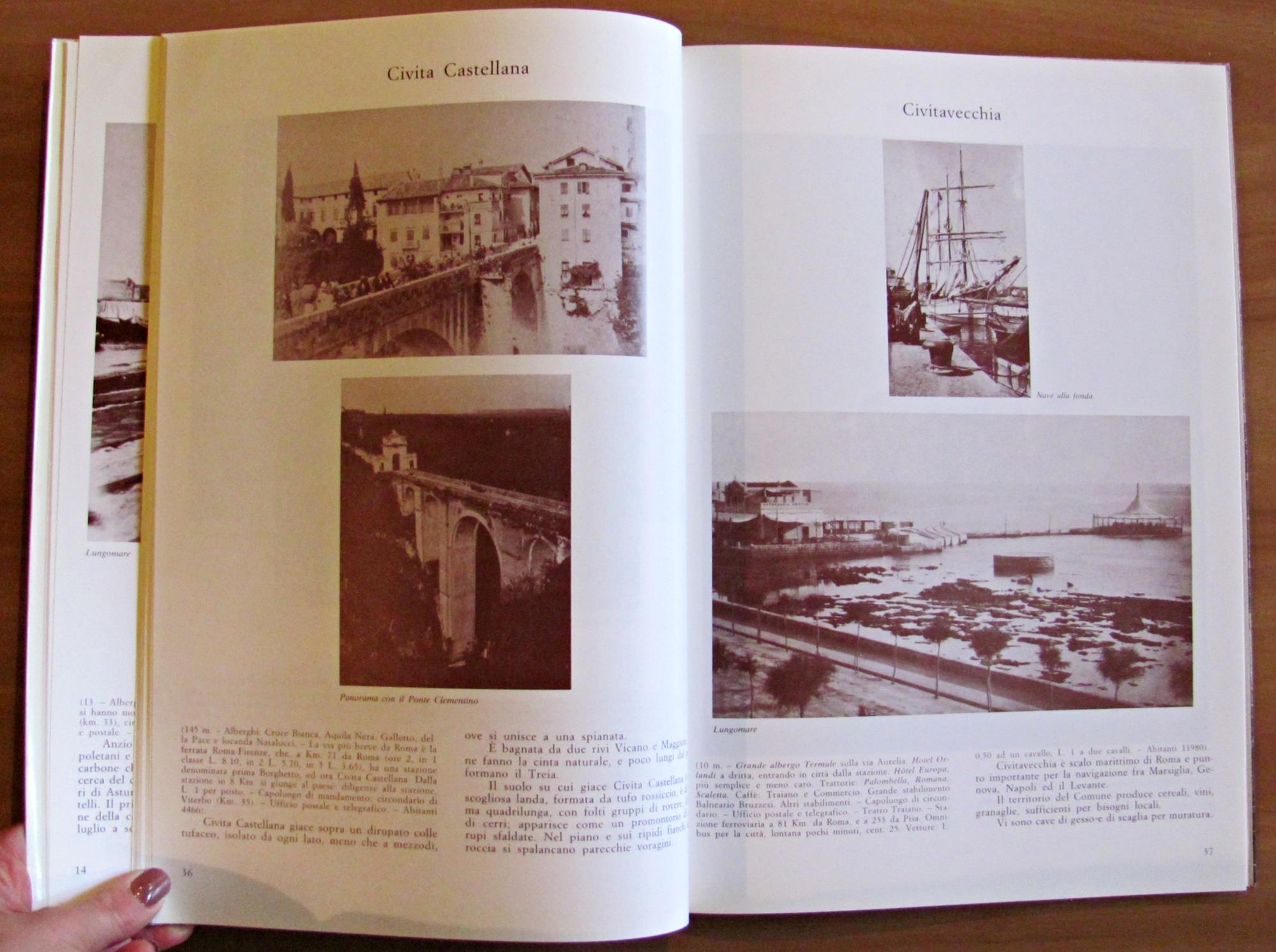 LAZIO RITROVATO - Antiche fotografie commentate da una Guida del secolo scorso