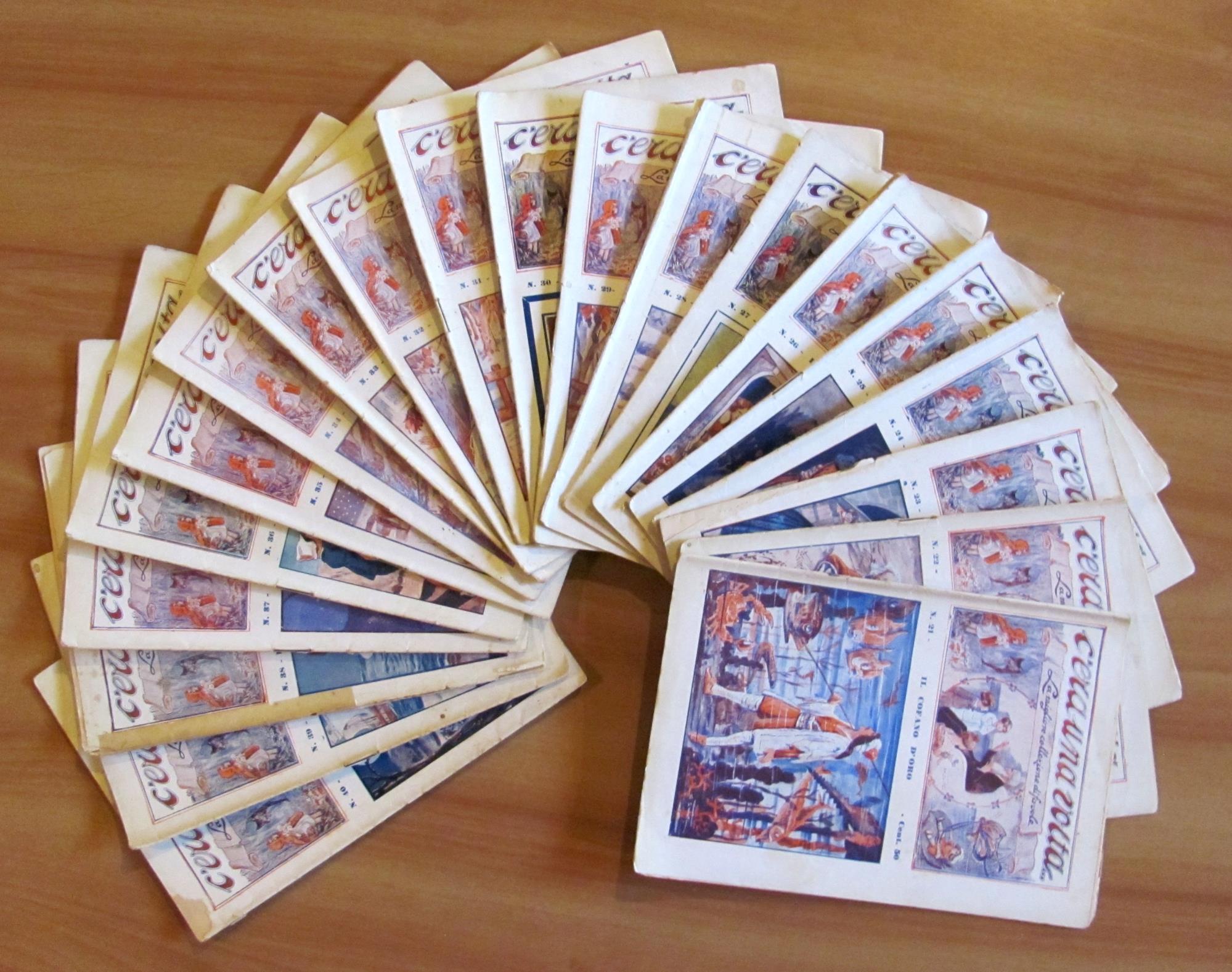C'ERA UNA VOLTA... La migliore collezione di Favole - Raccolta in Fascicoli sciolti 1/78 del 1930
