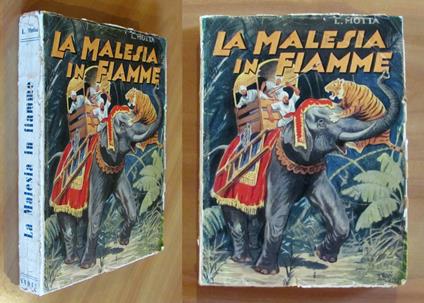 La Malesia In Fiamme - Luigi Motta - copertina