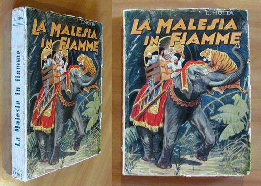 La Malesia In Fiamme - Luigi Motta - copertina