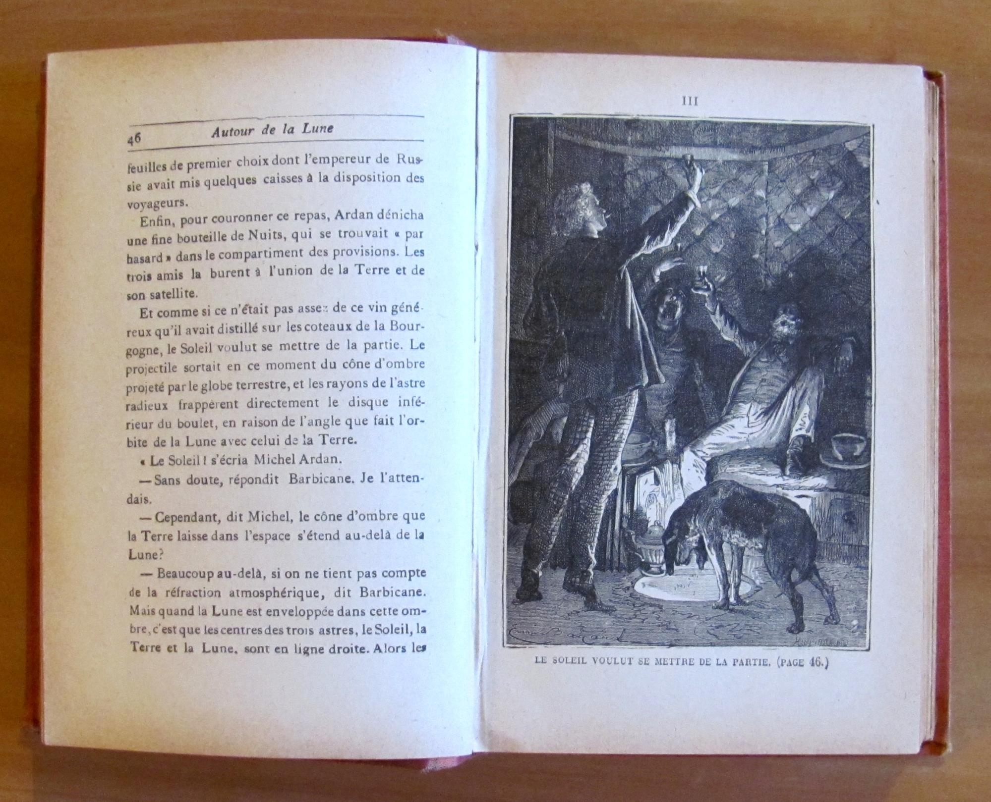 DE LA TERRE A LA LUNE - Collection Hetzel, 1922