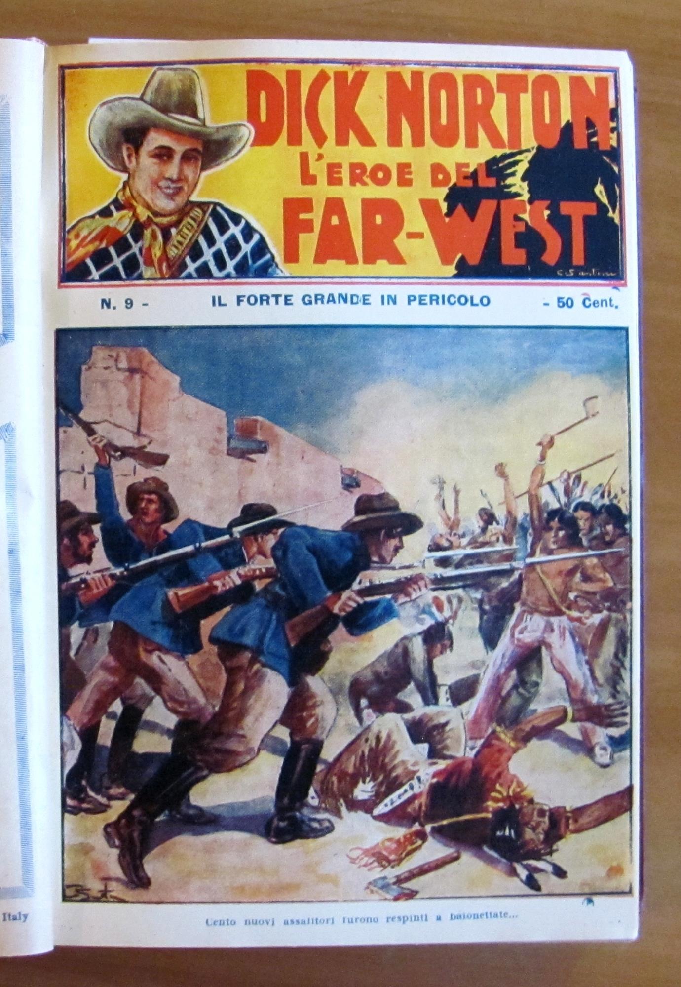 DICK NORTON L'eroe del Far-West - Fascicoli 1/44, 1931/32 in Italiano