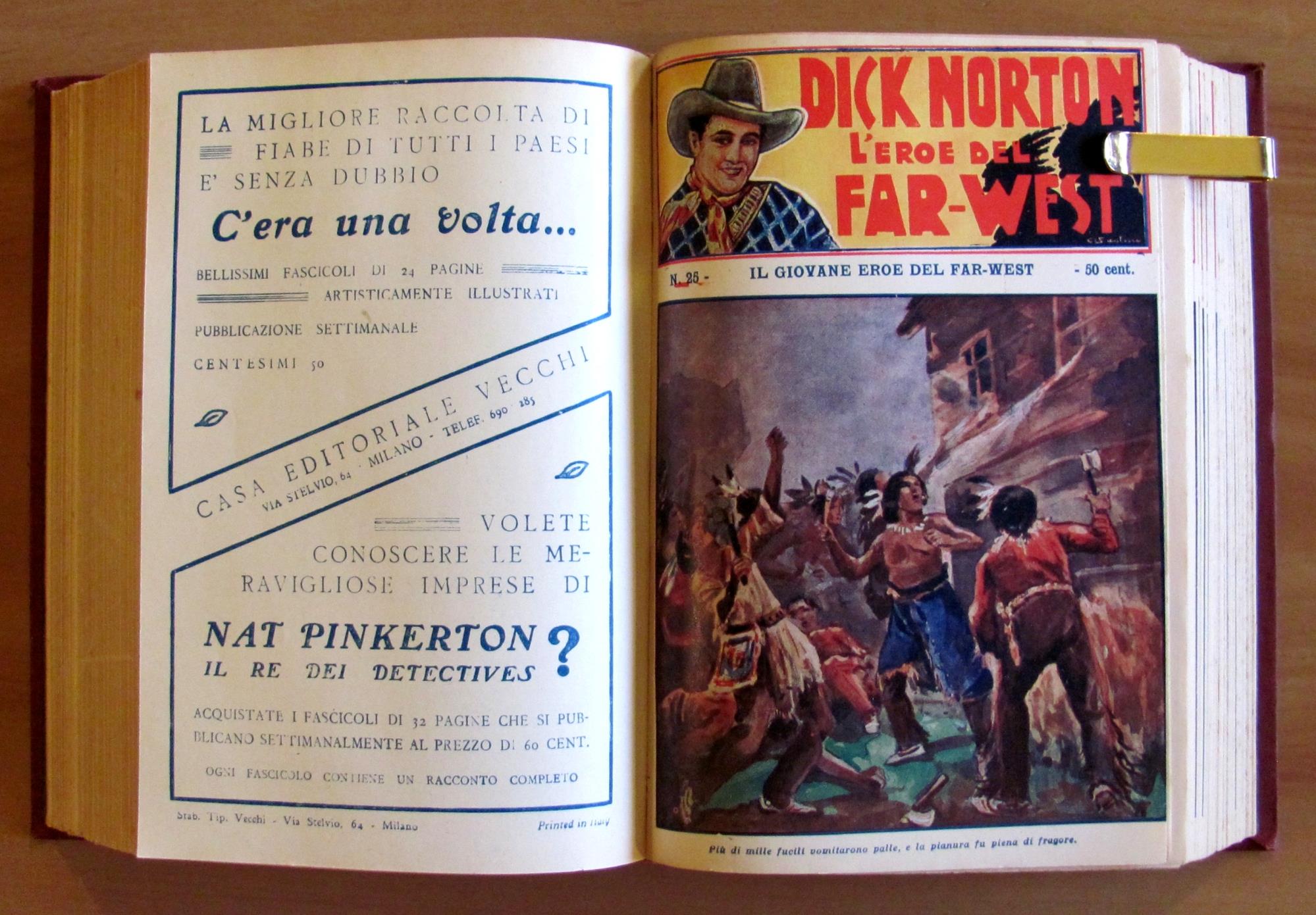 DICK NORTON L'eroe del Far-West - Fascicoli 1/44, 1931/32 in Italiano