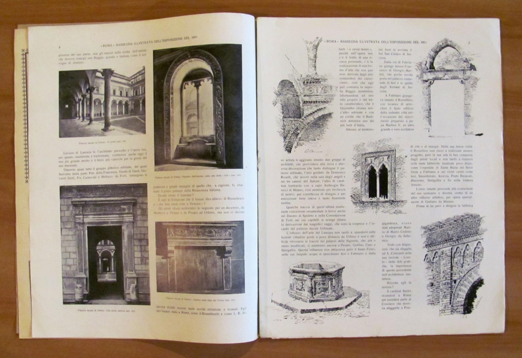 ROMA - RASSEGNA ILLUSTRATA ESPOSIZIONE del 1911