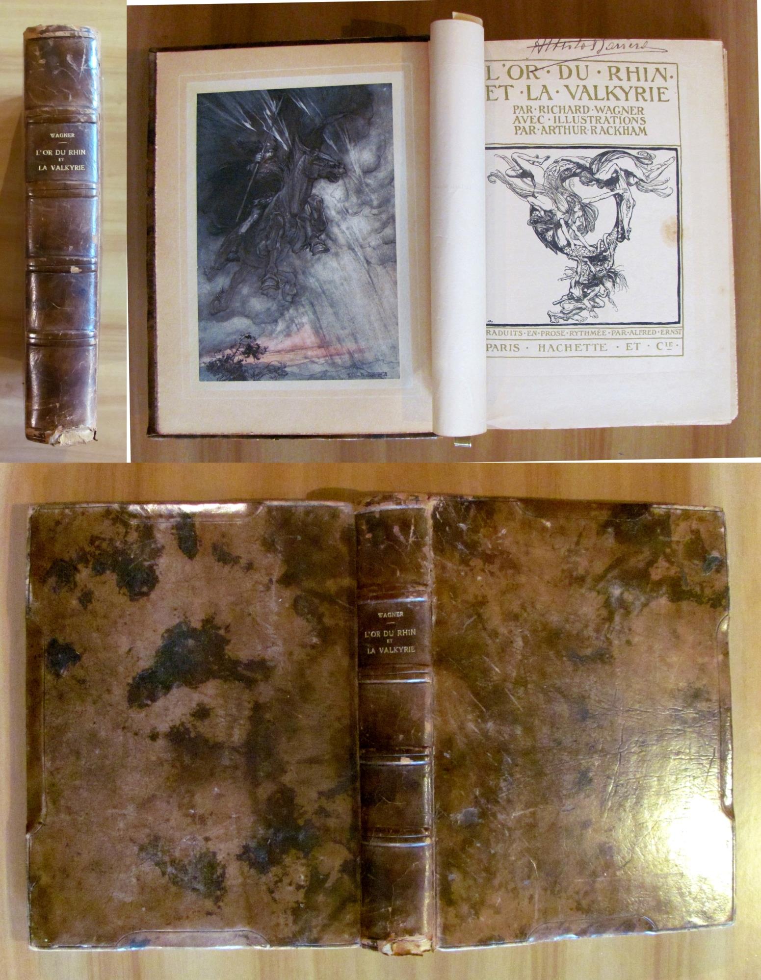 L' OR DU RHIN et LA VALKYRIE - Hachette, s.d. 1911 - ill. RACKHAM