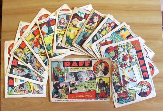 RAFF PUGNO D'ACCIAIO - Completa 1/12, 1946/48 - copertina