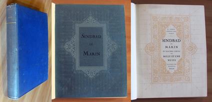 SINDBAD LE MARIN et d'autres Contes des Mille et Une Nuits, I ed, 1919 in Tirat. Limit. - ill. DULAC - Anonimo - copertina