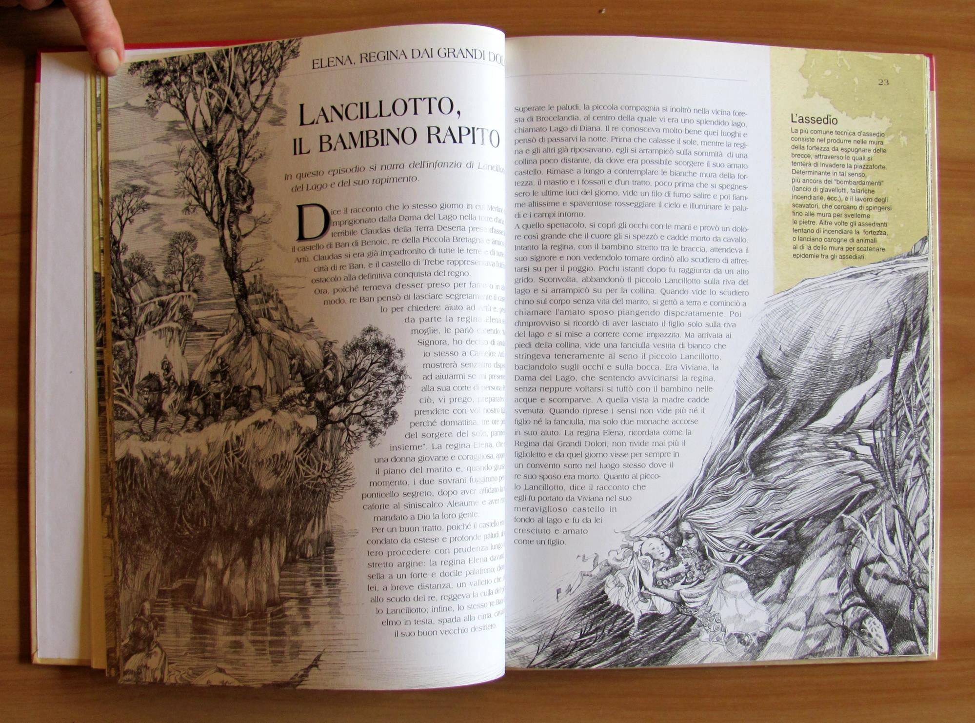 RE ARTU' e i Cavalieri della Tavola Rotonda, 1998 - illustratissimo