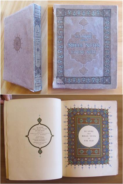 LE LIVRE DES MILLE NUITS ET UNE NUIT - Tome Quatriéme, 1927 in Tirat. Limit. - ill. Leon CARRE - copertina