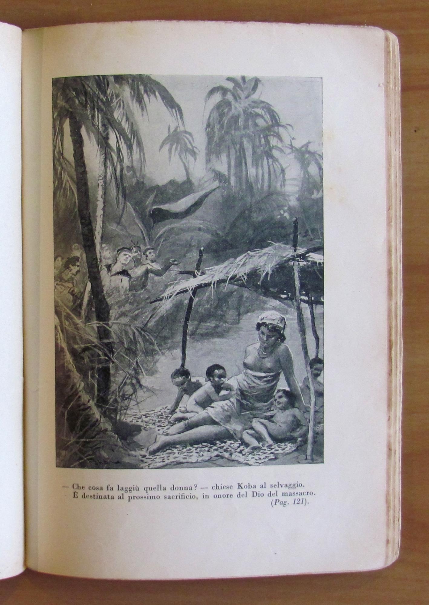 I CANNIBALI DELL'OCEANO PACIFICO - Romanzo Postumo, 1937 - ill. FABBI