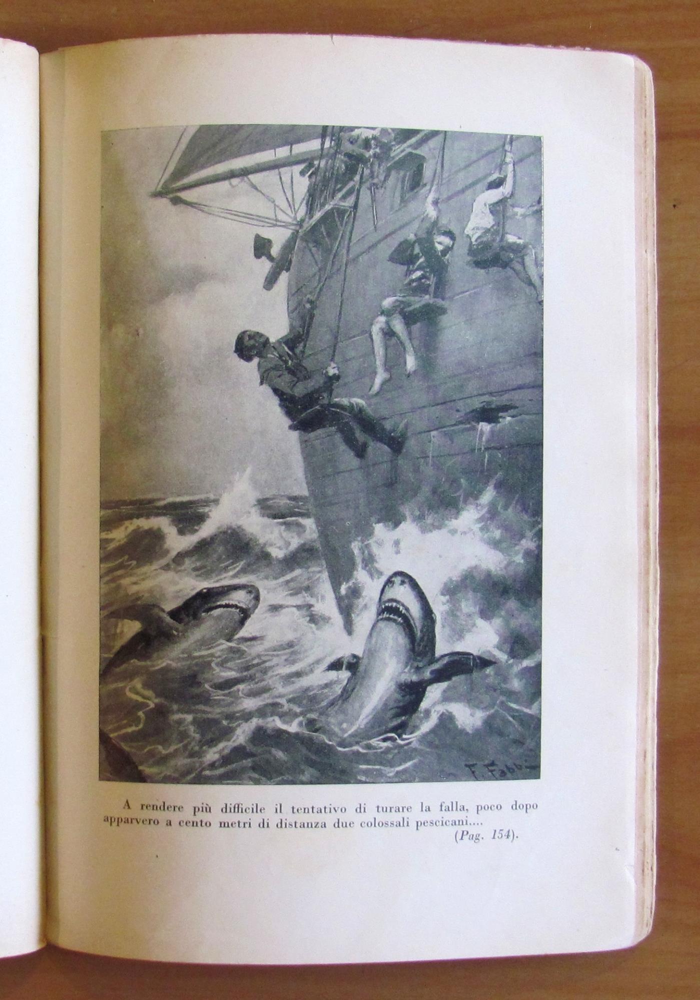 I CANNIBALI DELL'OCEANO PACIFICO - Romanzo Postumo, 1937 - ill. FABBI