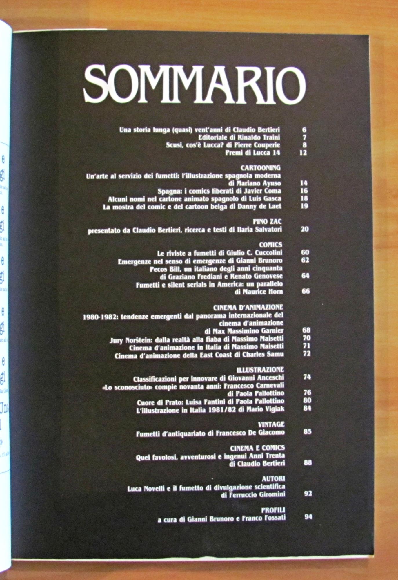 LUCCA 15 Salone Internaz. COMICS, FILM d'Animazione e Illustrazione 1982