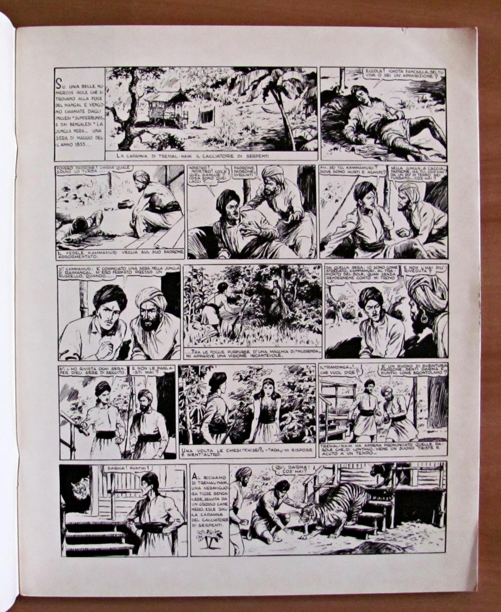I MISTERI DELLA JUNGLA NERA - Coll. SALGARI - Suppl. Informatore Rhodense N.11