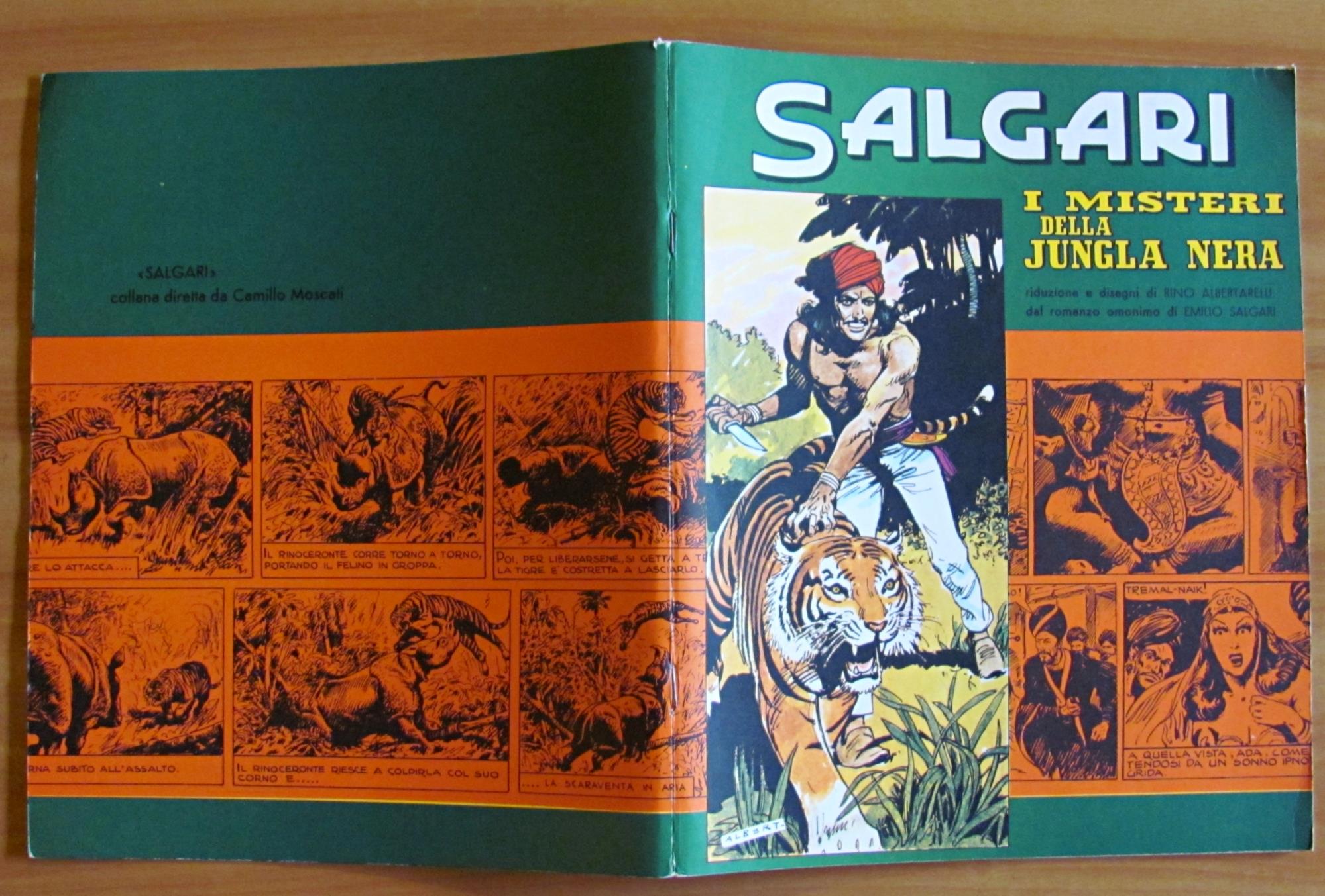 I MISTERI DELLA JUNGLA NERA - Coll. SALGARI - Suppl. Informatore Rhodense N.11