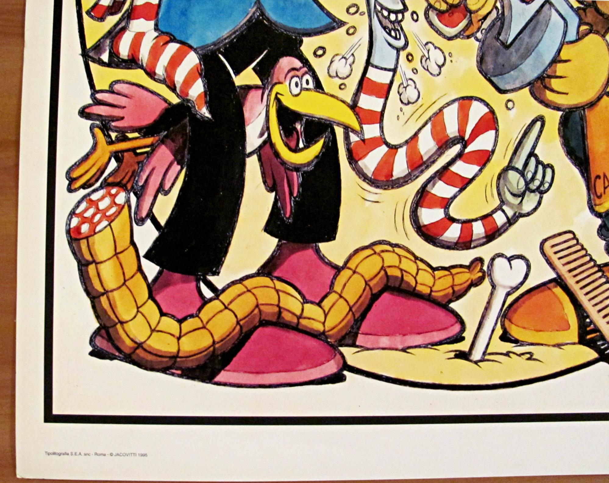 JACOVITTI - TOM FICCANASO - 1995 - Manifesto 50x70