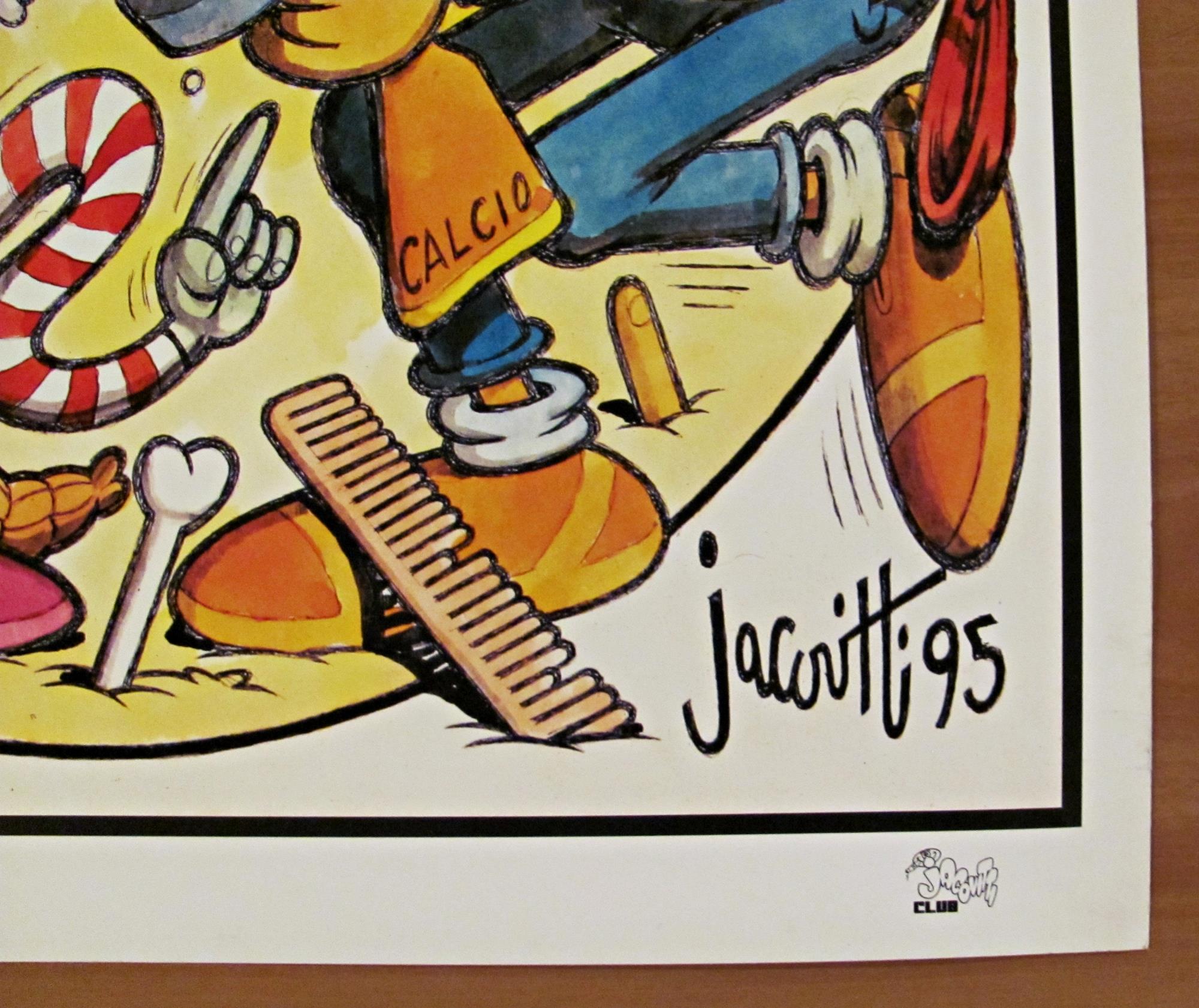 JACOVITTI - TOM FICCANASO - 1995 - Manifesto 50x70
