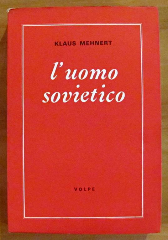L' Uomo Sovietico - Klaus Mehnert - copertina