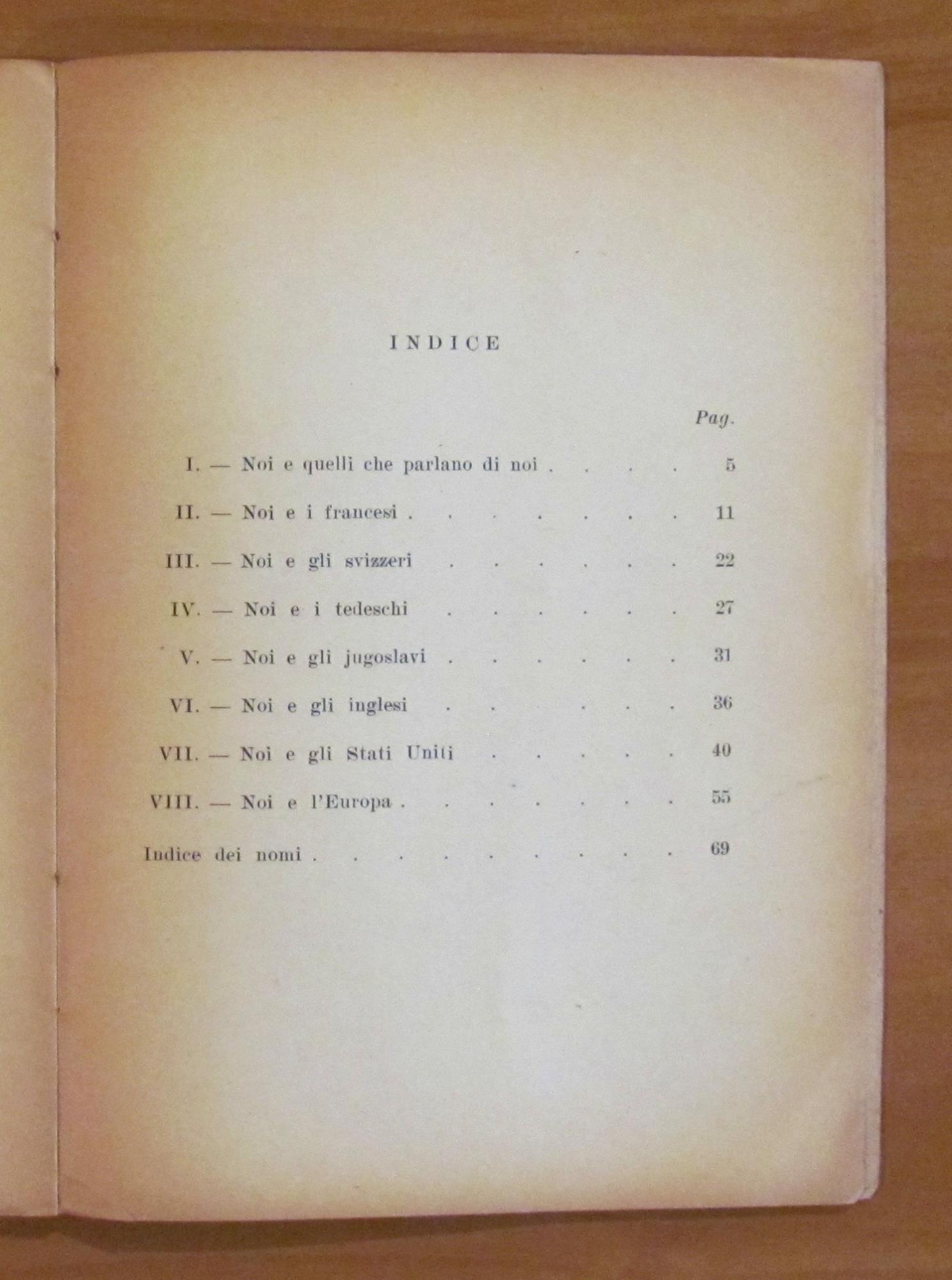 NOI E GLI ALTRI - Collana Politica N.5, 1945