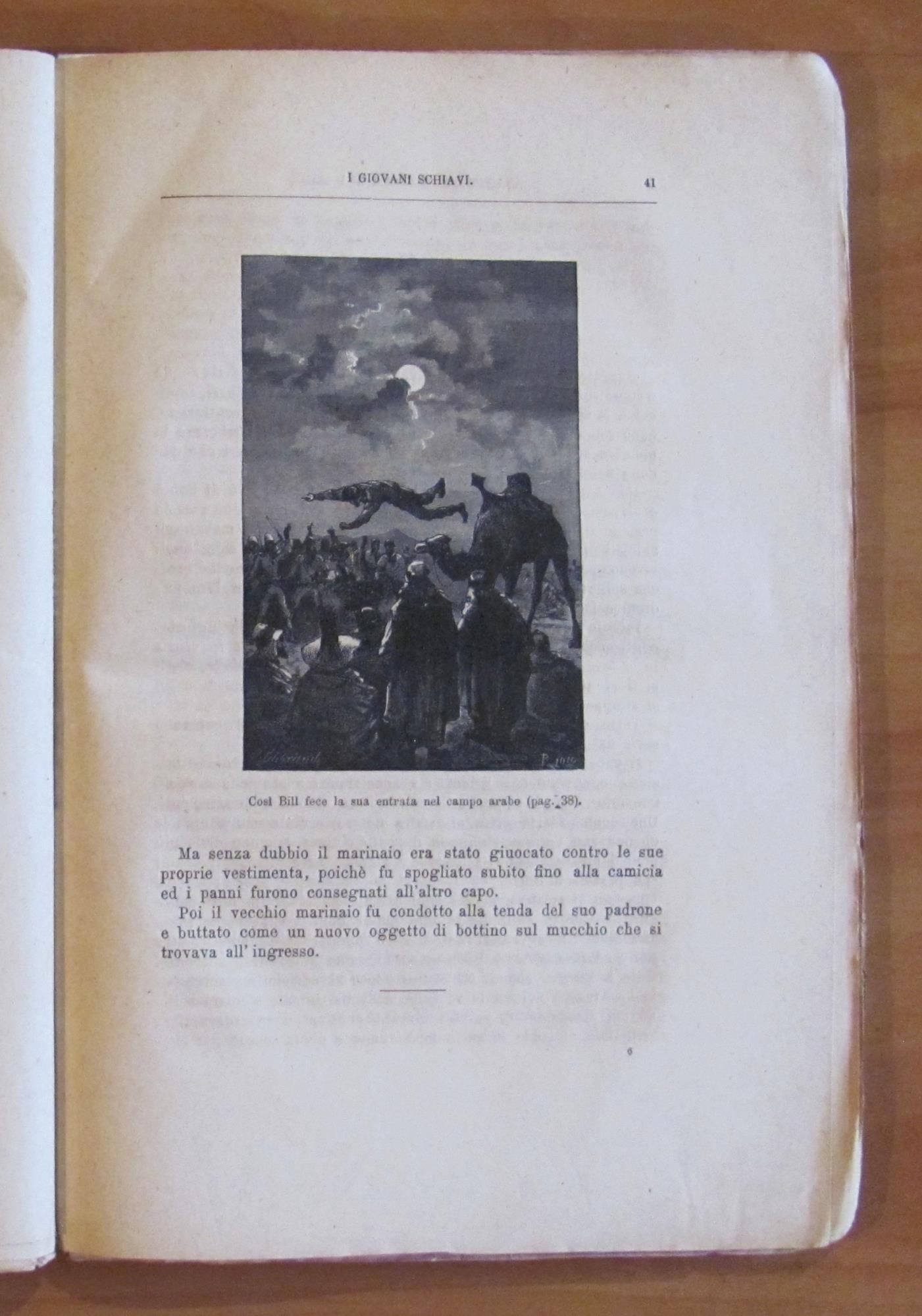 I GIOVANI SCHIAVI - Avventure di Terra e di Mare, I ed. 1874