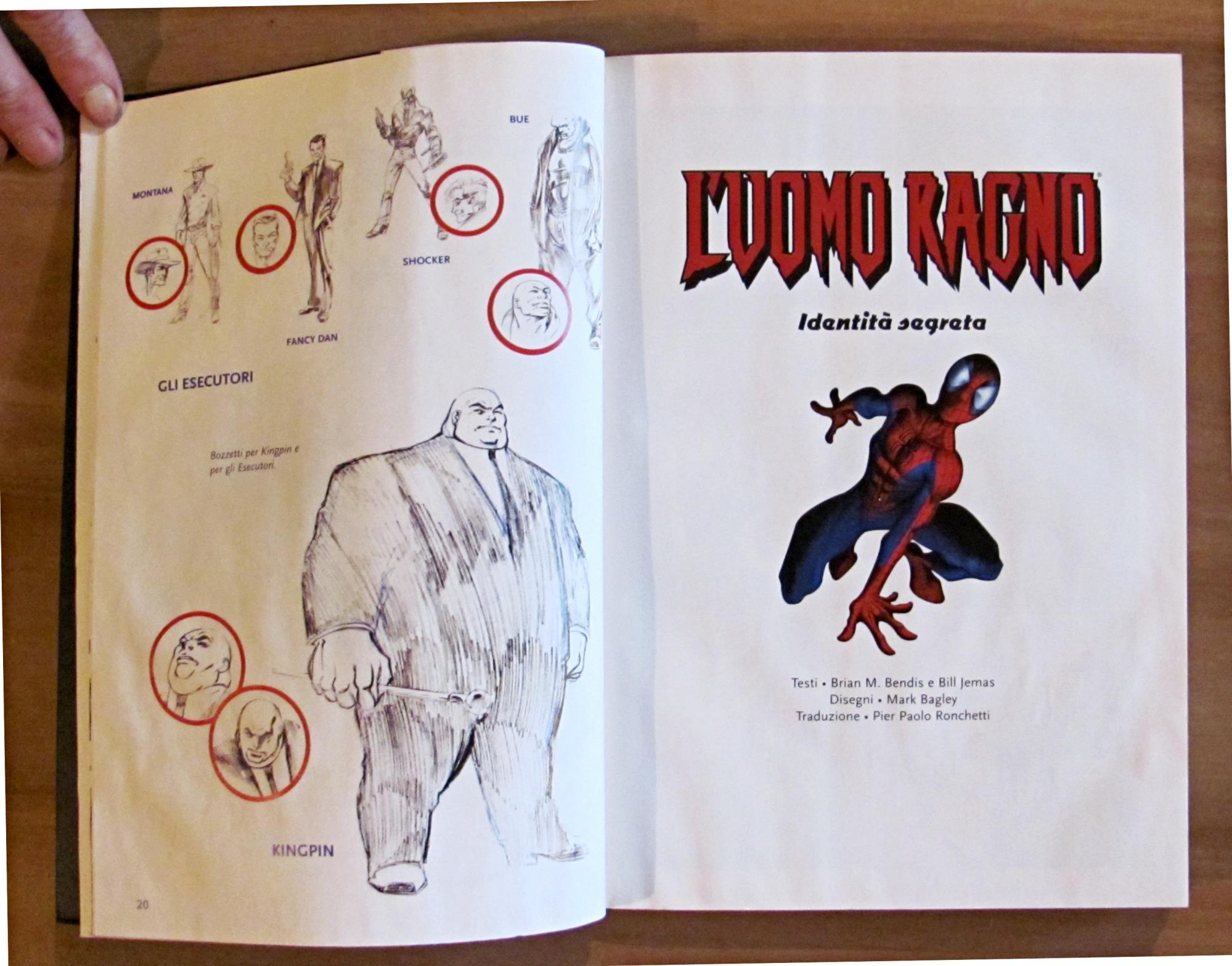 L' UOMO RAGNO IDENTITà SEGRETA - Coll. I Classici del Fumetto di Repubblica Seri Oro N.1