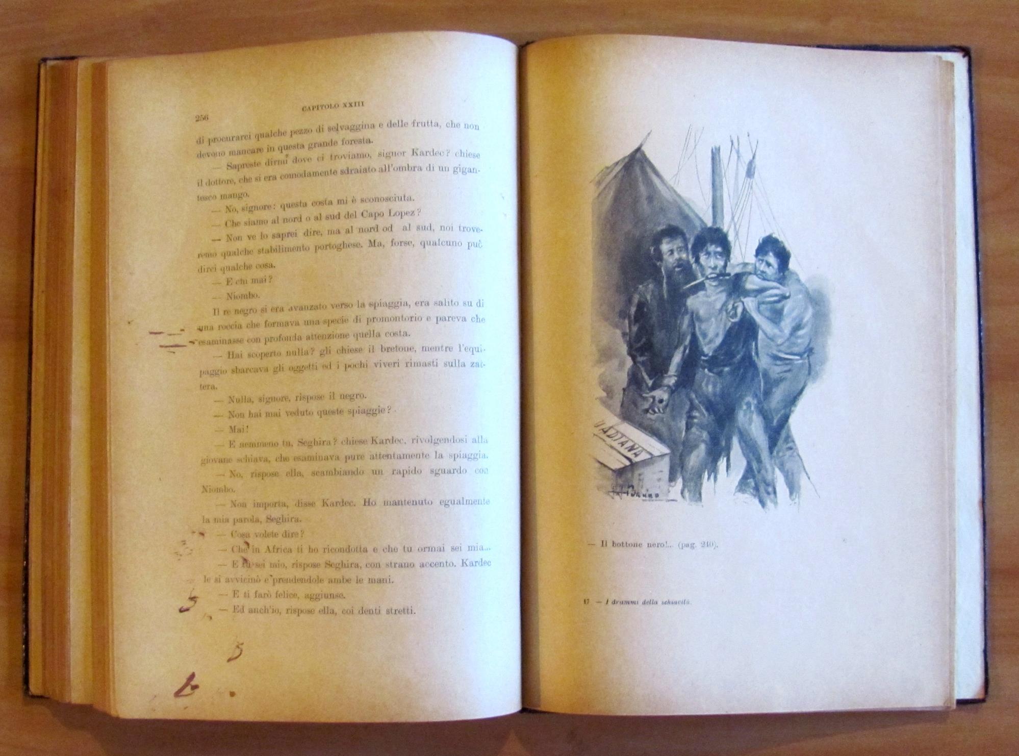 I DRAMMI DELLA SCHIAVITù, I ed. 1896 - ill. G.G. BRUNO