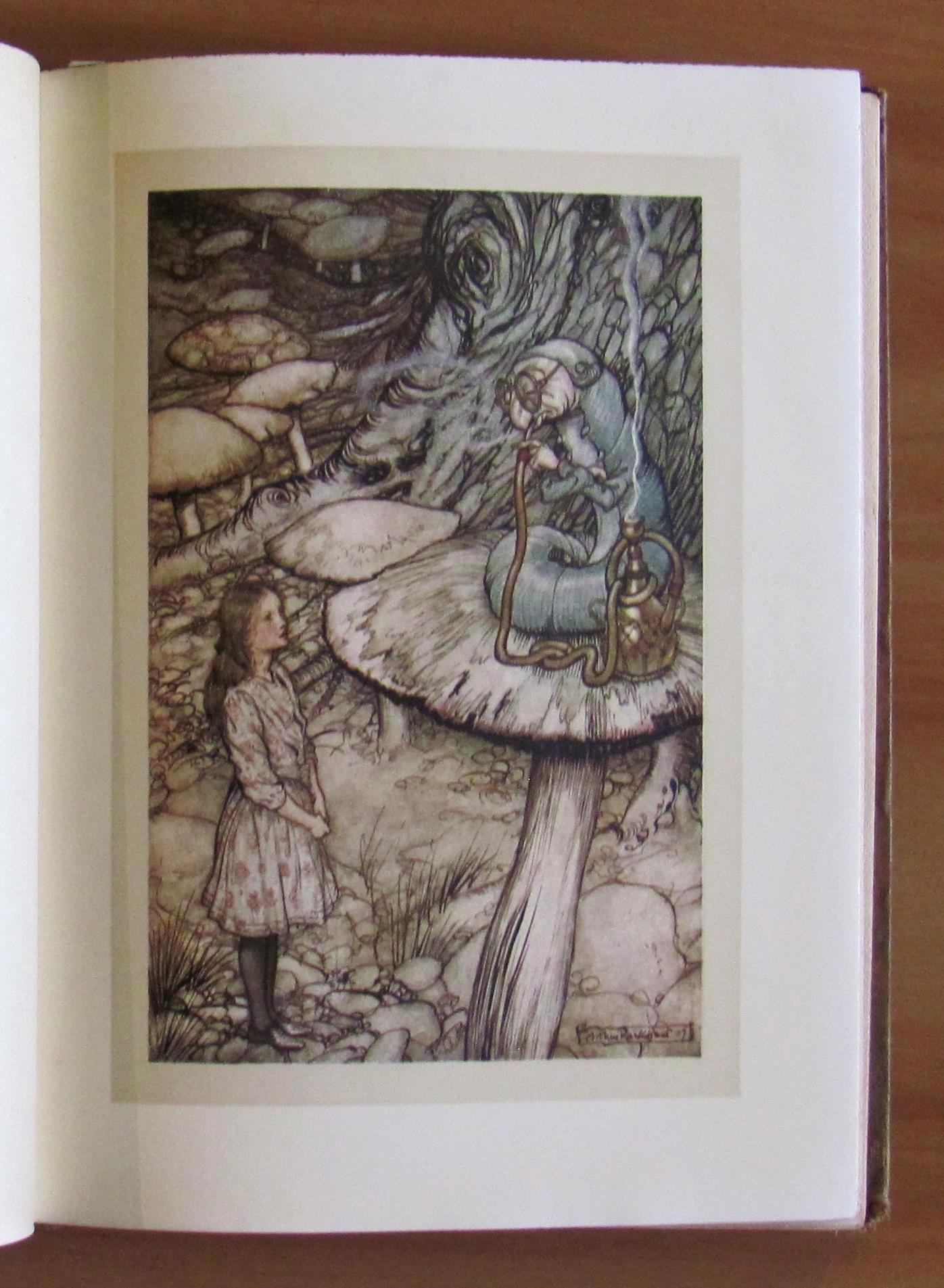 AVENTURES D'ALICèS AU PAYS DES MERVEILLES, s.d. ma 1907 - ill. RACKHAM