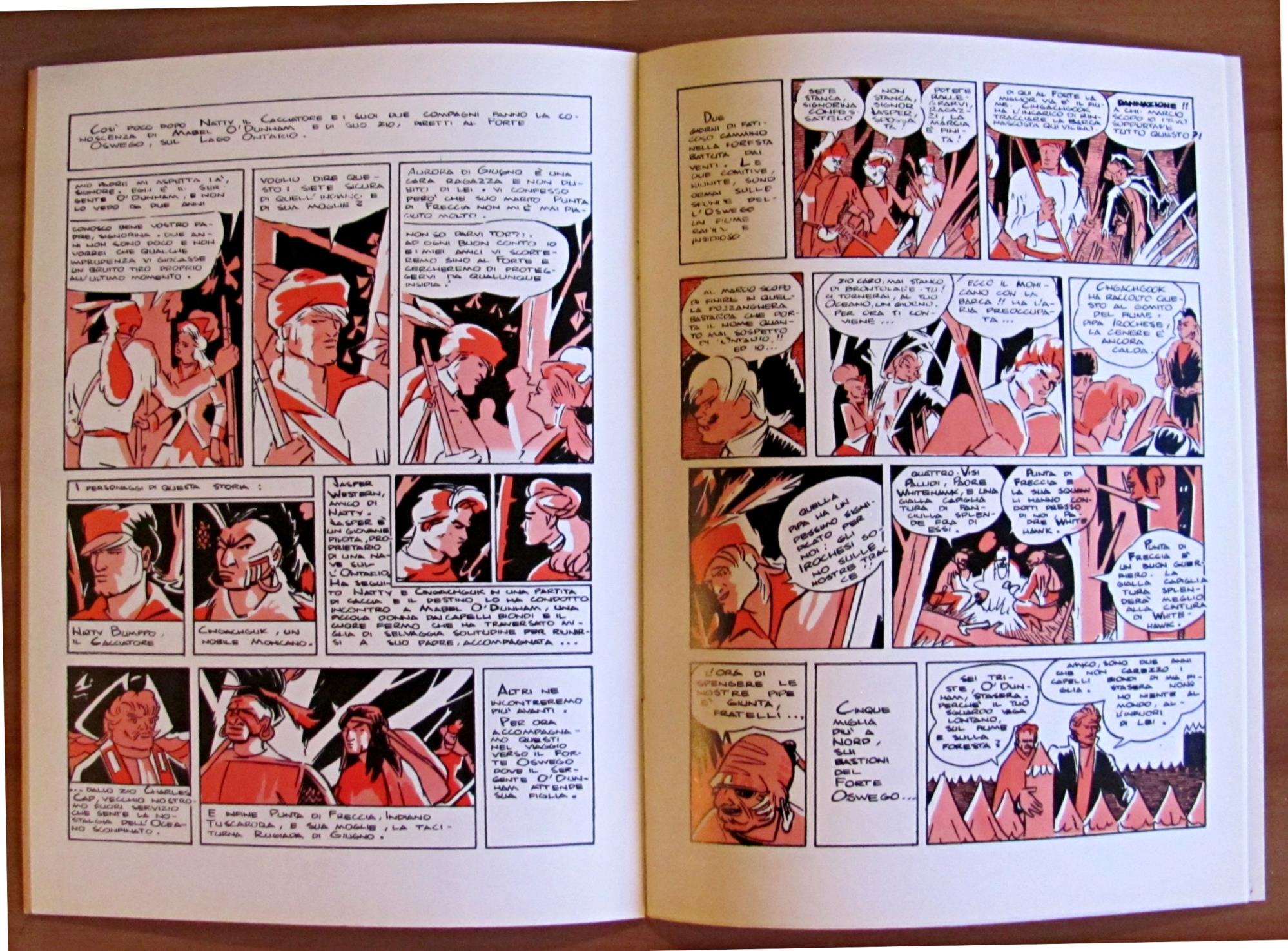 LE AVVENTURE DI CALZA DI CUOIO - Due Albi in uno: Gli Irochesi del Lago Terso e Tradimento alle Mille Isole