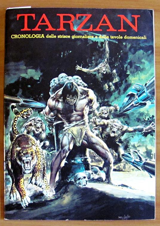 Tutti gli illustratori di TARZAN - Cronologia delle strisce giornaliere e delle tavole domenicali - copertina
