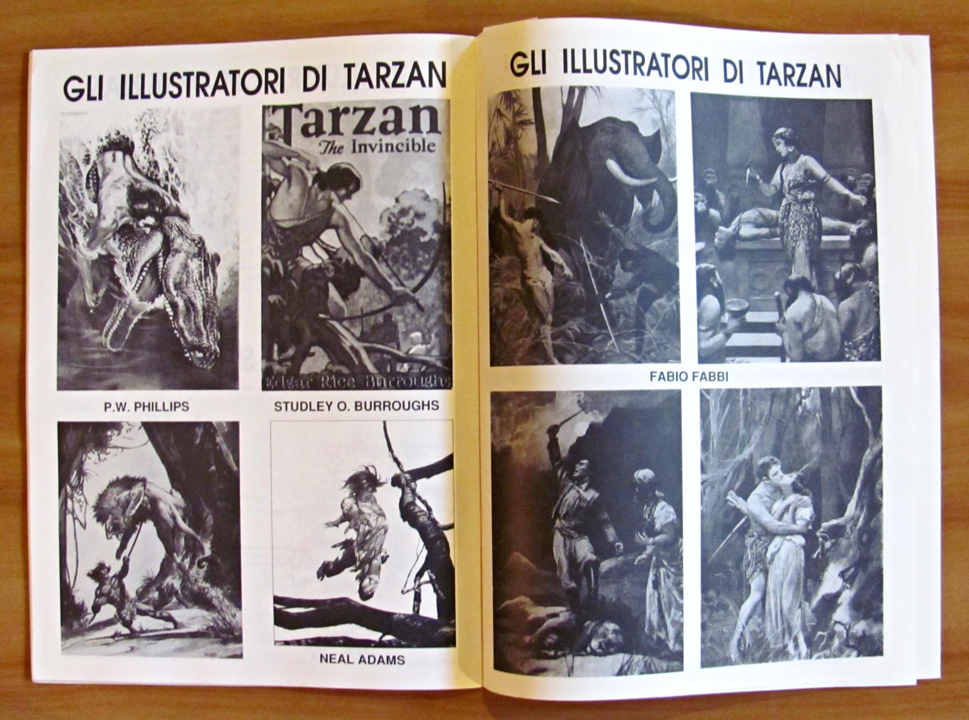 Tutti gli illustratori di TARZAN - Cronologia delle strisce giornaliere e delle tavole domenicali