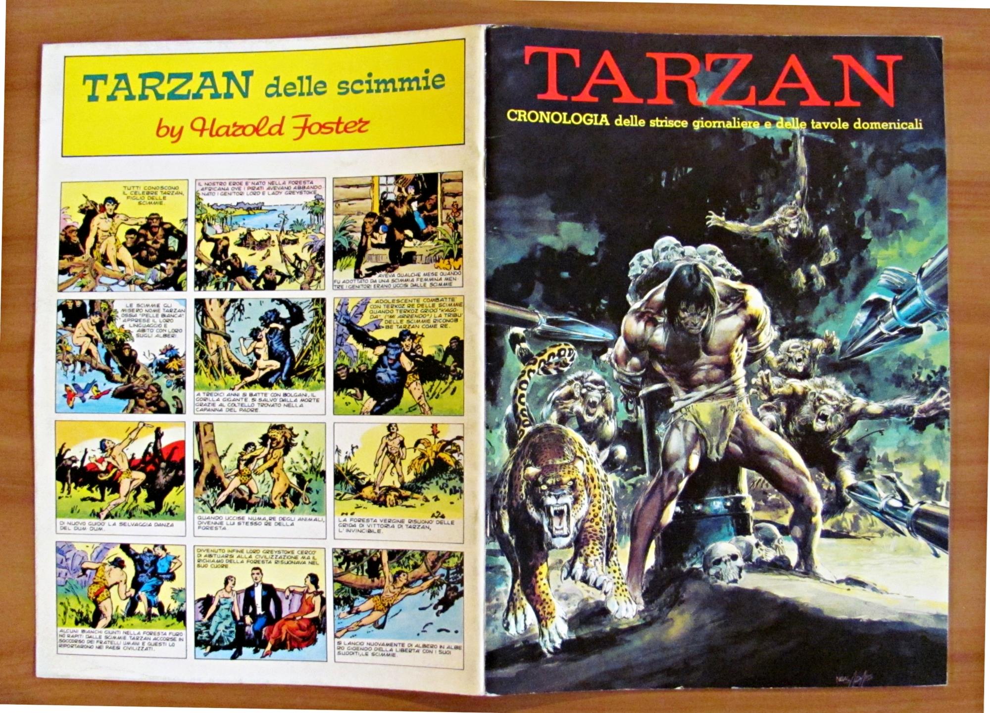 Tutti gli illustratori di TARZAN - Cronologia delle strisce giornaliere e delle tavole domenicali