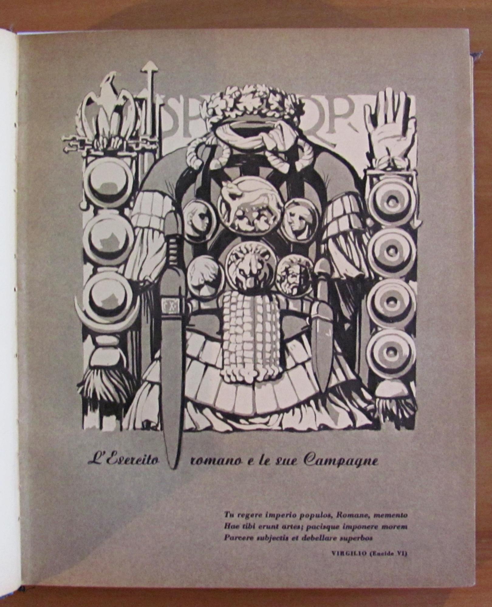 ITALIA VIRTUS - ALMANACCO REGIO ESERCITO 1939/1940 - Tavole di CAMBELLOTTI