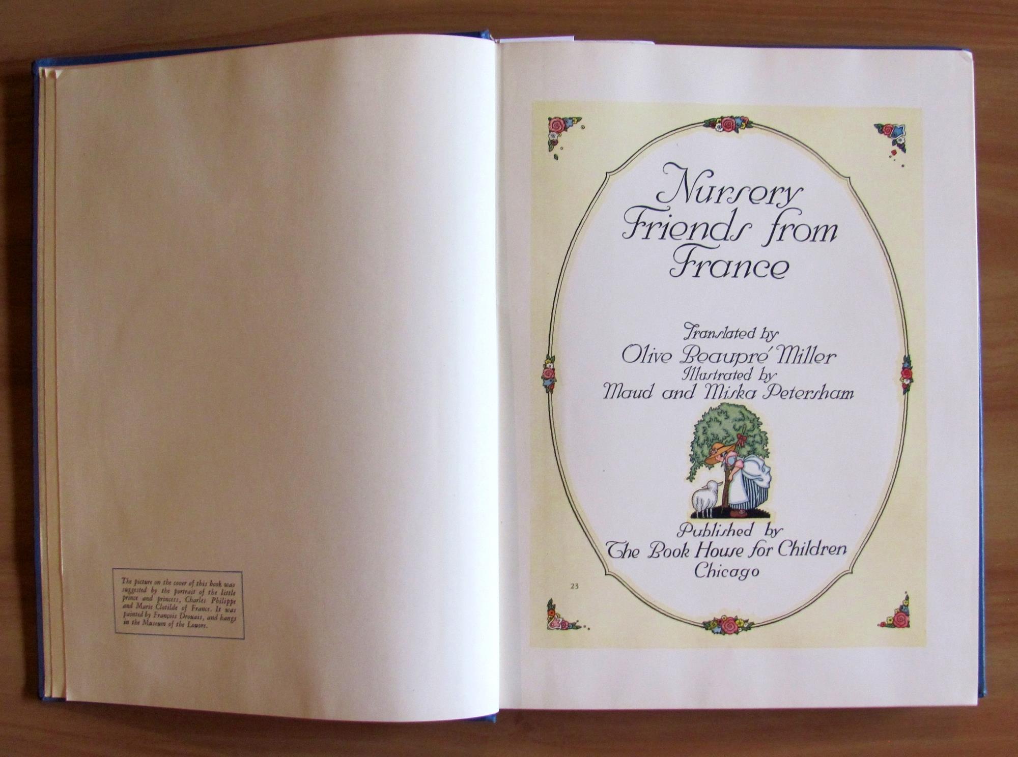 NURSERY FRIENDS FROM FRANCE - My Travelship, 1927 - ill. Maud and Miska PETERSHAM