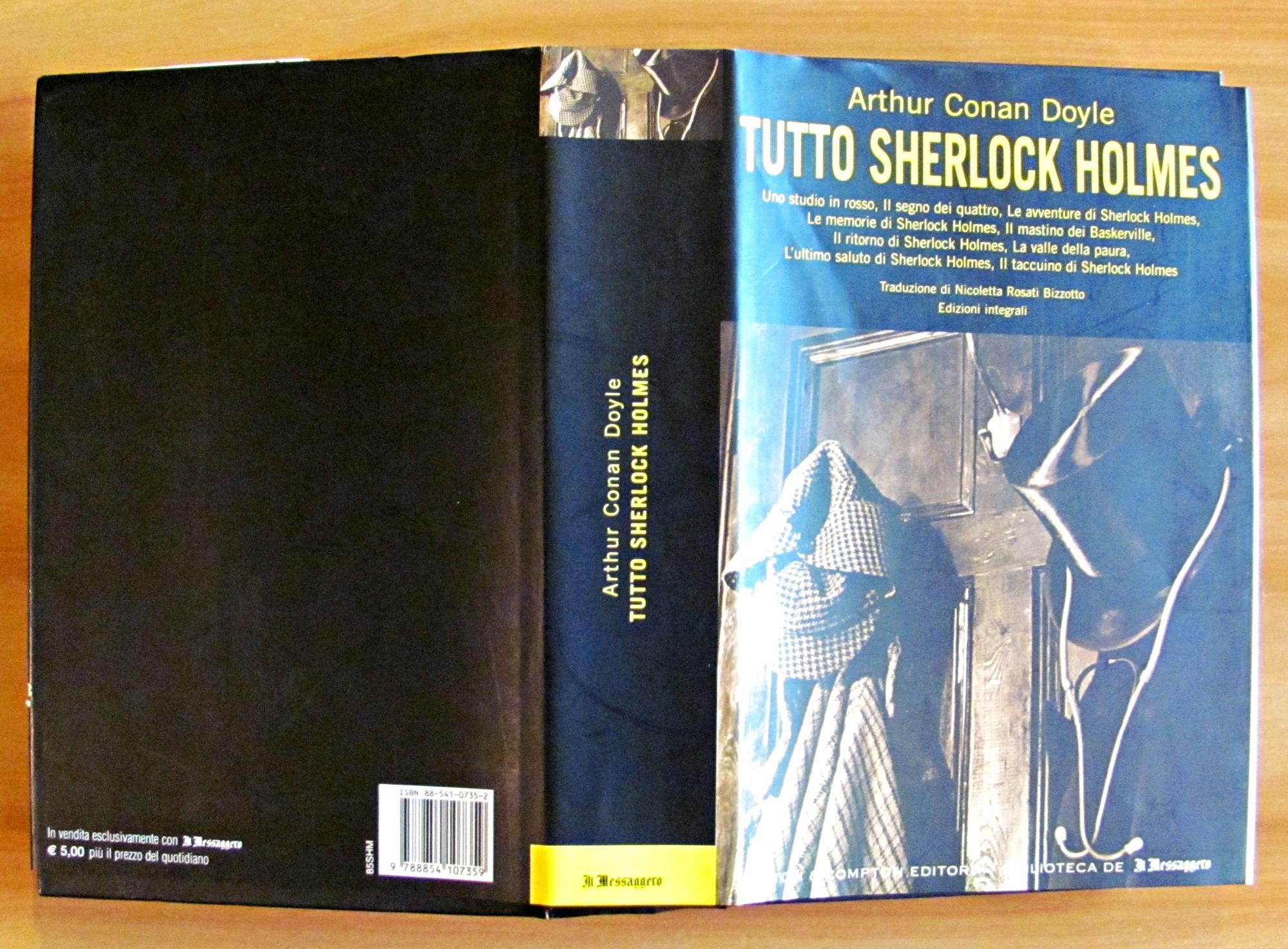 TUTTO SHERLOCK HOLMES - Intergale, I ed. 2005