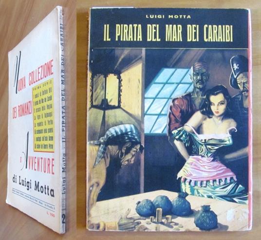 Il Pirata Del Mar Dei Caraibi - Luigi Motta - copertina