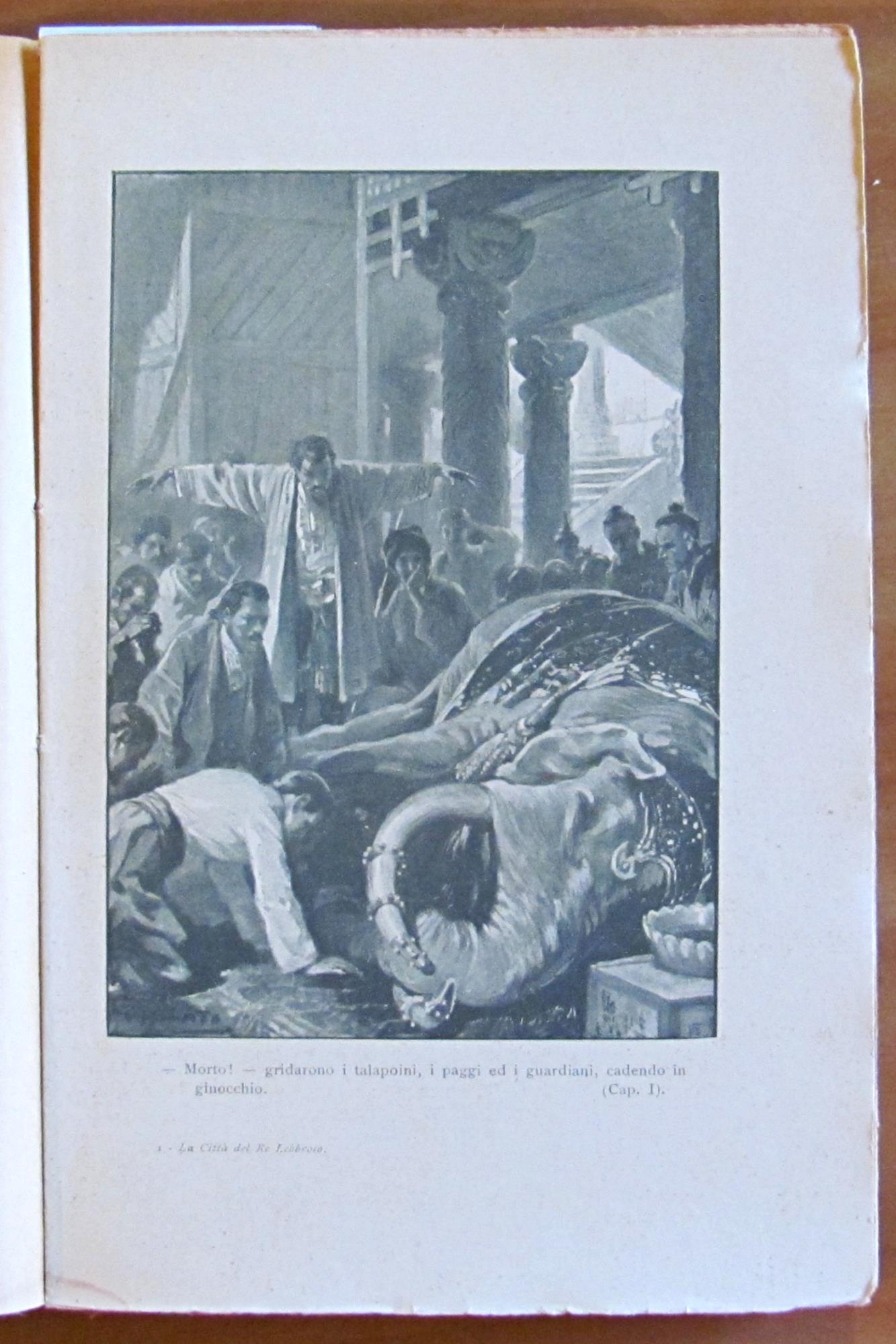 LA CITTà DEL RE LEBBROSO, 1928 - ill. AMATO