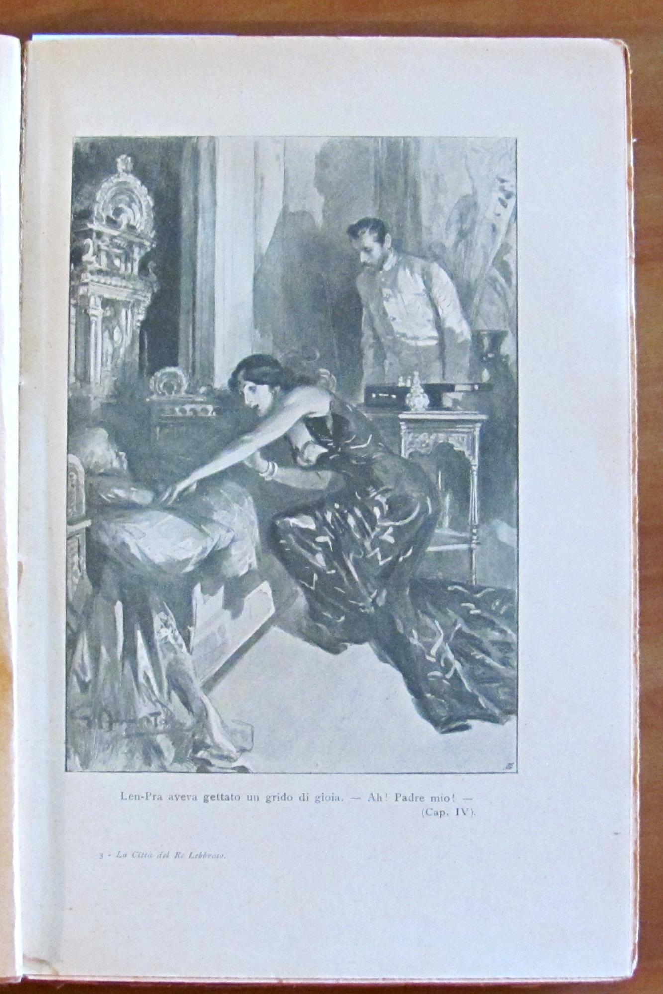 LA CITTà DEL RE LEBBROSO, 1928 - ill. AMATO